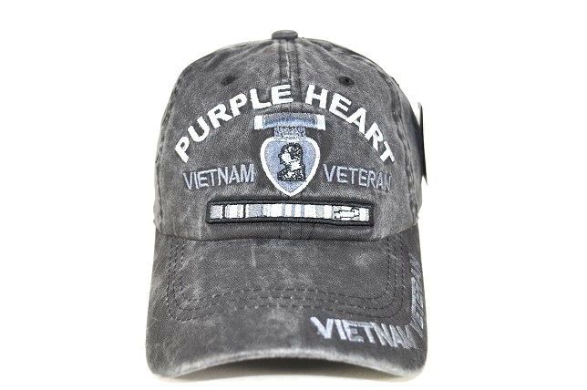 PGMI-311 VIETNAM PURPLE HEART VET - BLACK